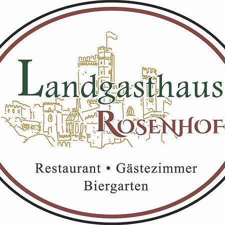 Landgasthaus Rosenhof Trechtingshausen Eksteriør billede