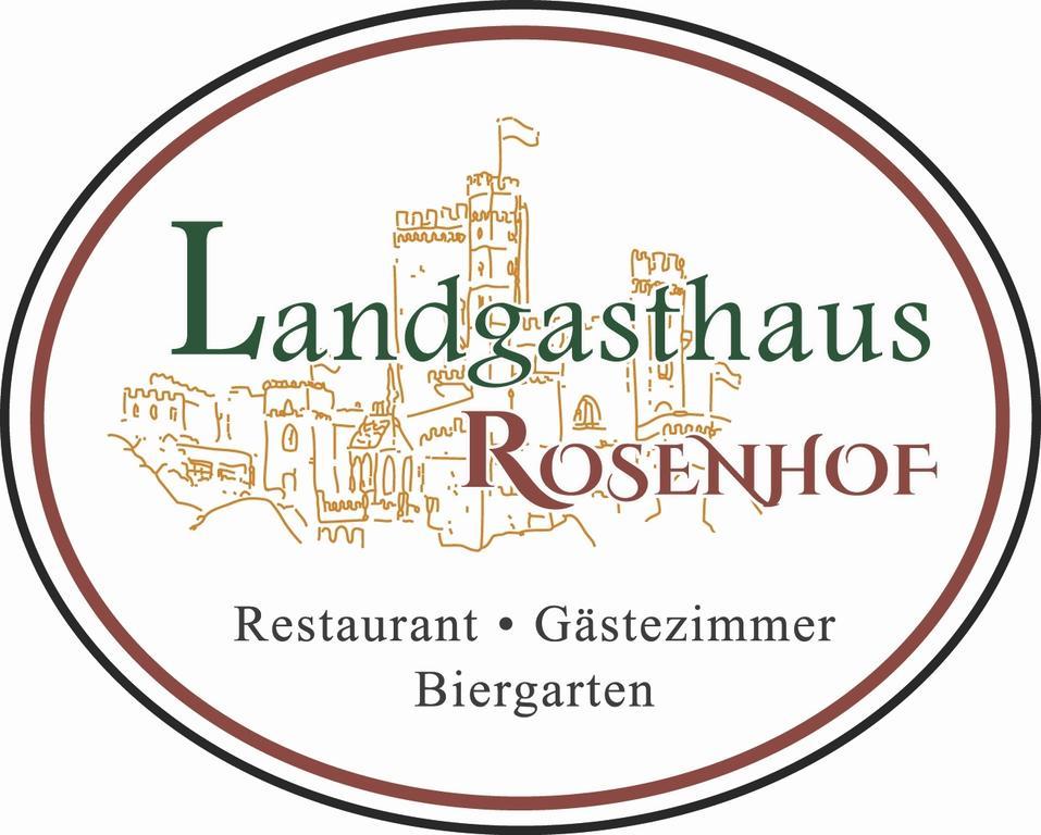 Landgasthaus Rosenhof Trechtingshausen Eksteriør billede